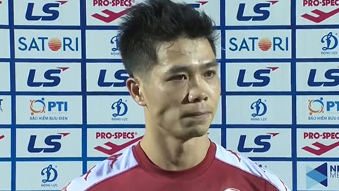 Công Phượng lý giải thất bại bất ngờ của CLB TP.HCM trước Sài Gòn FC