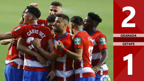 Granada 2-1 Getafe (Vòng 28 La Liga 2019/20)
