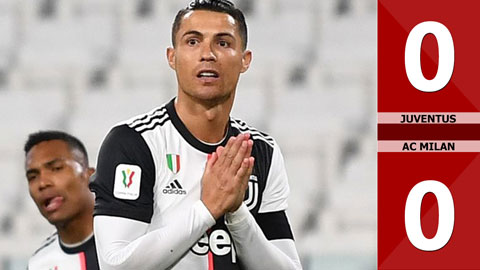 Juventus 0-0 AC Milan (Bán kết lượt về Coppa Italia 2020)