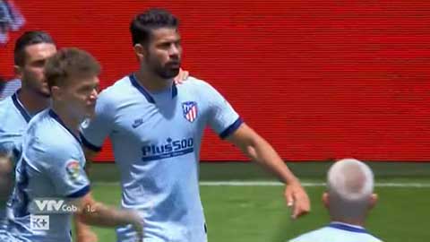 Diego Costa  nhanh chóng gỡ hòa cho Atletico (Bilbao 1-1 Atletico)