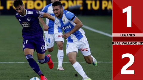 Leganes 1-2 Real Valladolid (Vòng 28 La Liga 2019/2020)