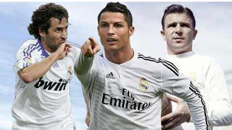 5 cây săn bàn vĩ đại nhất lịch sử Real Madrid: Ronaldo vô đối