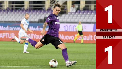 Fiorentina 1-1 Brescia (Vòng 27 Serie A 2019/20)