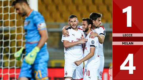 Lecce 1-4 AC Milan (Vòng 27 Serie A 2019/20)