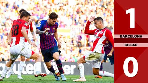 Barcelona 1-0 Bilbao (Vòng 31 La Liga 2019/20)