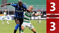 Inter 3-3 Sassuolo (Vòng 27 Serie A 2019/20)