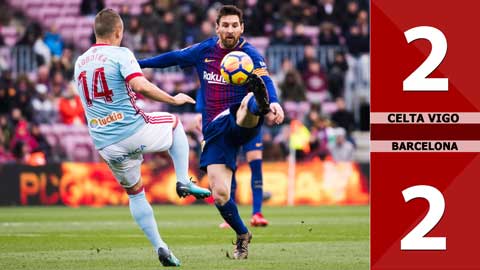 Celta Vigo 2-2 Barcelona (Vòng 32 La Liga 2019/20)