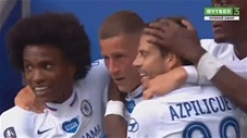 Barkley băng vào đệm bóng rất nhanh, mở tỷ số (Leicester City 0-1 Chelsea)