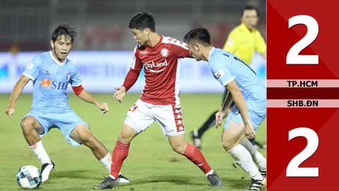 TP.HCM 2-2 SHB.ĐN (Vòng 7 V.league 2020)