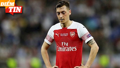 Điểm tin 1/7: Arsenal lãng phí 350.000 bảng/tuần vì Ozil