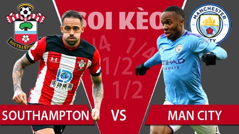 TỶ LỆ và dự đoán kết quả Southampton - Man City