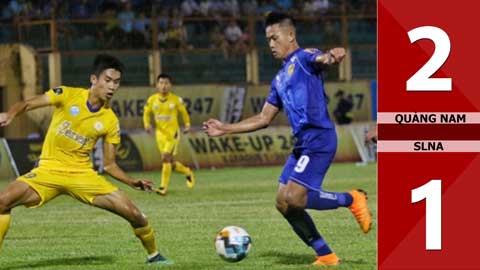 Quảng Nam 2-1 SLNA (Vòng 8 V.League 2020)