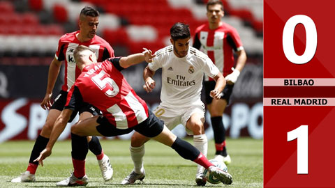 Bilbao 0-1 Real Madrid (Vòng 34 La Liga 2019/20)