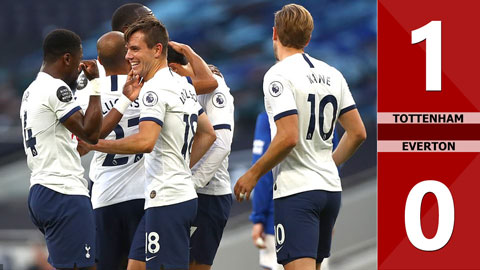 Tottenham 1-0 Everton: Thắng để nuôi hy vọng vào Top 4