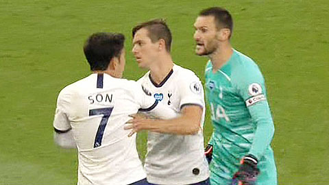 Son Heung-min và thủ môn Lloris ẩu đả ngay trên sân