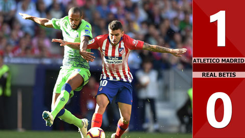 Atletico Madrid 1-0 Real Betis (Vòng 36 La Liga 2019/20)