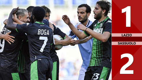 Lazio 1-2 Sassuolo (Vòng 32 Serie A 2019/20)