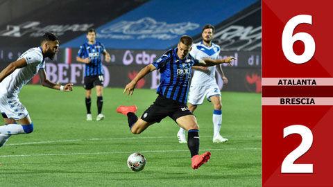 Atalanta 6-2 Brescia (Vòng 33 Serie A 2019/20)