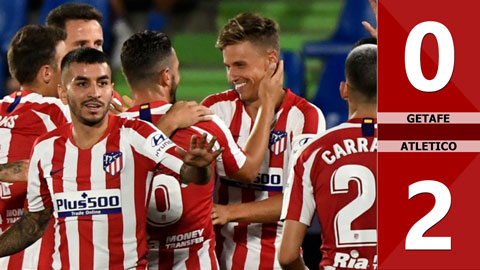 Getafe 0-2 Atletico (Vòng 37 La Liga 2019/20)