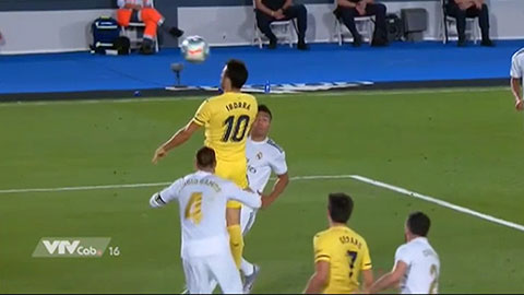 Iborra đánh đầu lái bóng ghi bàn (Real 2-1 Villarreal)