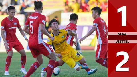 SLNA 1-2 Viettel (Vòng 10 V.League 2020)