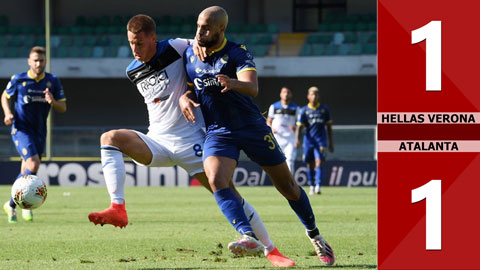 Hellas Verona 1-1 Atalanta (Vòng 34 Serie A 2019/20)