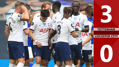 Tottenham 3-0 Leicester City: Cú đúp của Harry Kane 