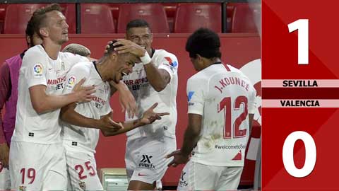 Sevilla 1-0 Valencia (Vòng 38 La Liga 2019/20)