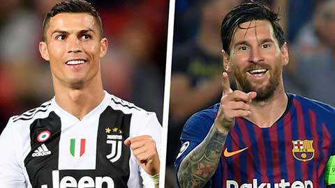 Giai đoạn dài nhất Ronaldo và Messi không ghi bàn