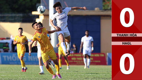 Thanh Hóa 0-0 HAGL (Vòng 11 V.League 2020)