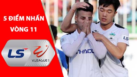 5 điểm nhấn vòng 11 V.League: Khâm phục tinh thần thi đấu của Văn Thanh