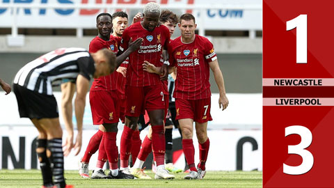 Newcastle 1-3 Liverpool : Tưng bừng ngày hạ màn