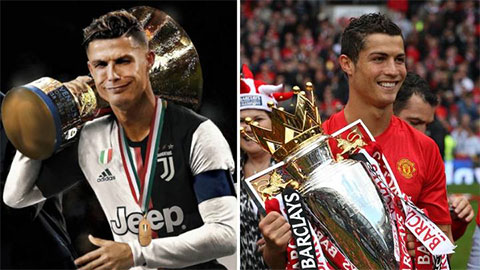 Ronaldo là người duy nhất vô địch Serie A, La Liga và Ngoại hạng Anh là... sai