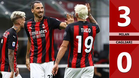 Milan 3-0 Cagliari (Vòng 38 Serie A 2019/20)