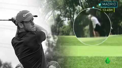 Bale đi đánh golf trong ngày Real bị loại