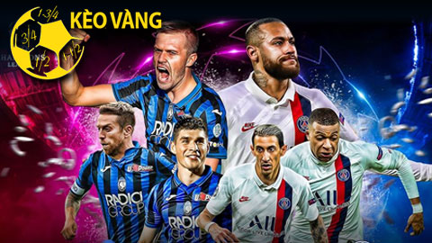 KÈO VÀNG trận Atalanta - PSG: XỈU phạt góc hiệp 1 và cả trận