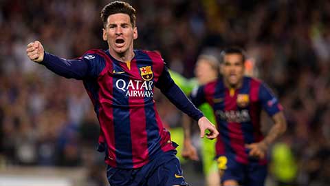 Trọn bộ bàn thắng của Messi vào lưới Bayern