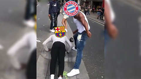 Clip chế: Barca chịu trận để Bayern Munich thoải mái hà hiếp