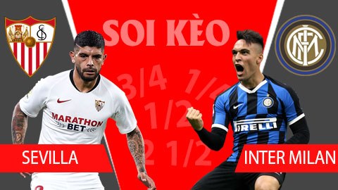 TỶ LỆ và dự đoán kết quả Sevilla - Inter