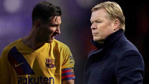 Messi muốn rời Barca, Koeman cân nhắc mua 5 cầu thủ