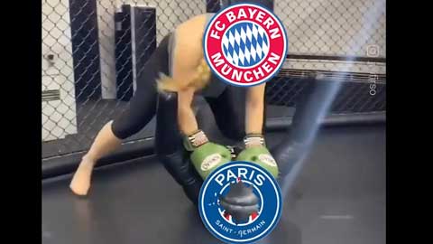 Clip chế: PSG giãy giụa dưới tay Bayern Munich