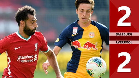 Salzburg 2-2 Liverpool (Giao hữu CLB 2020)