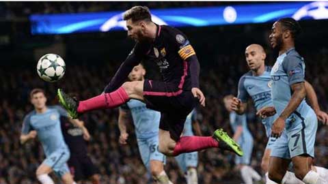 Messi từng lập hat-trick giúp Barca hủy diệt Man City