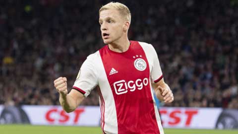 Những bàn thắng đẹp nhất của Van de Beek tại Ajax mùa 2019/20