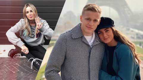 Van de Beek hẹn hò con gái Dennis Bergkamp