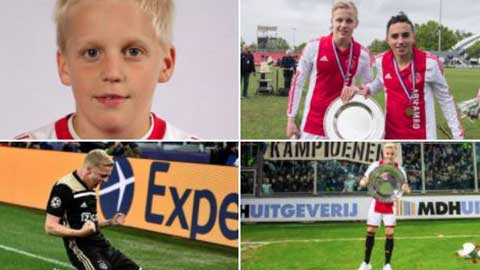 Van de Beek đăng video chia tay Ajax khiến trái tim fan tan chảy