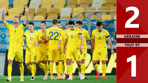 Ukraine 2-1 Thụy Sỹ (Bảng A4 Nations League 2020/21)