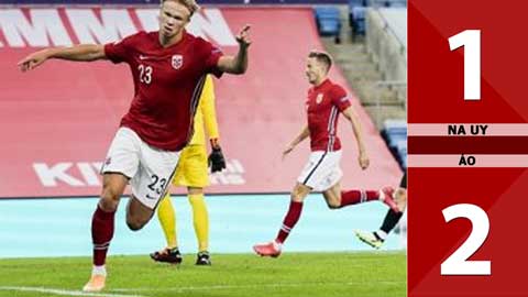 Na Uy 1-2 Áo (Bảng B Nations League 2020/21)