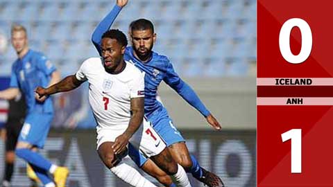 Iceland 0-1 Anh (Bảng A4 Nations League 2020/21)