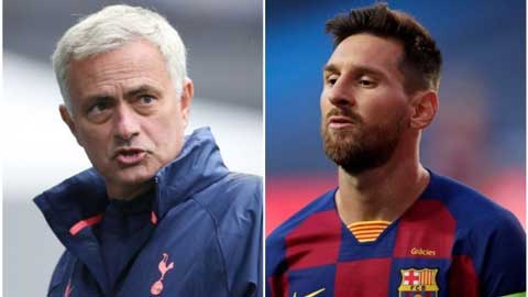 Mourinho đá đểu Man City vụ Messi